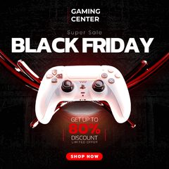 Preview of the Black Friday Gaming banner